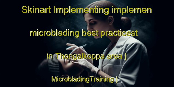 Skinart Implementing implemen microblading best practicest in Thongalkoppa area | MicrobladingTraining | MicrobladingClasses | SkinartTraining-India
